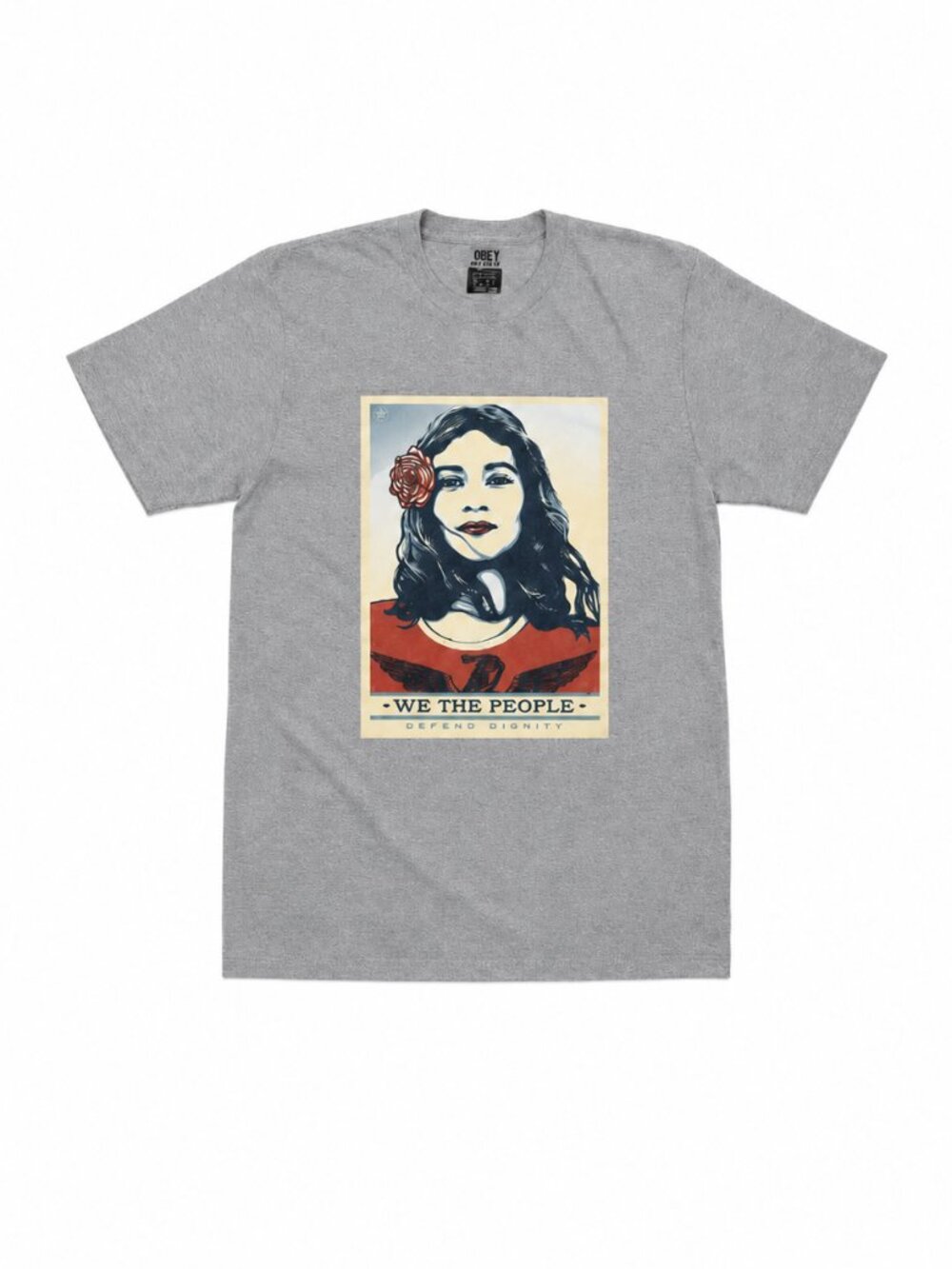 OBEY Shepard Fairey We The People Defend Dignity T Shirt Men’s XS 2017